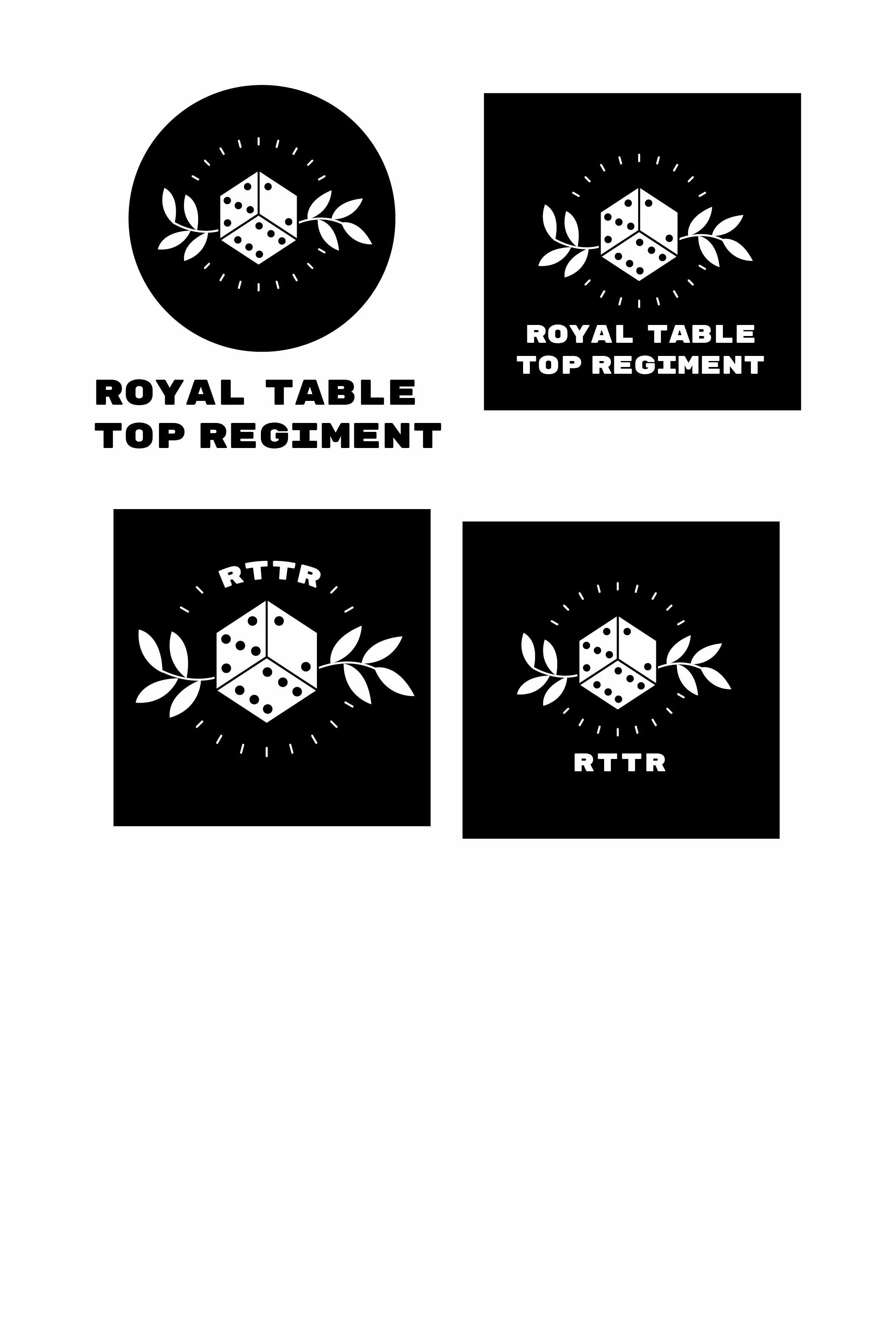Image of the process of creating the new RTTR logo
